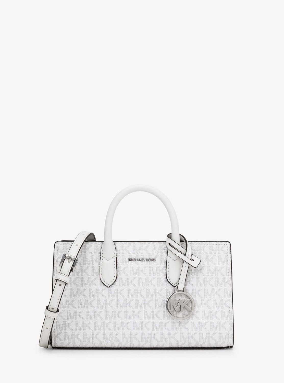 【SALE／46%OFF】MICHAEL KORS SCARLETT トップジップ EW クロスボディ エクストラスモール マイケルコース マイケル・コース バッグ ショルダーバッグ ホワイト【送料無料】