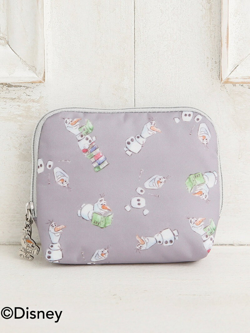 【SALE／25%OFF】Afternoon Tea LIVING ディズニーコレクション・アナと雪の女王/ファンクショナルティッシュポーチ アフタヌーンティー・リビング 財布・ポーチ・ケース ポーチ グレーのサムネイル