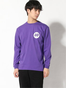 【SALE/20%OFF】THRASHER THRASHER/(M)BACKWARD40 長袖 Tシャツ ブランドロゴ スラッシャー バイ リフルページ カットソー Tシャツ ブラック パープル ベージュ ホワイト【送料無料】