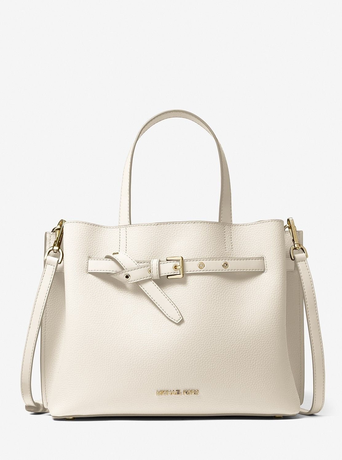 マイケルコース 【SALE／65%OFF】MICHAEL KORS EMILIA サッチェル ラージ マイケルコース マイケル・コース バッグ ハンドバッグ ベージュ【送料無料】