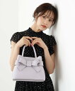 PROPORTION BODY DRESSING フロントリボンバッグ プロポーションボディドレッシング バッグ その他のバッグ ブルー グレー ベージュ パー...