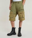 【SALE/30%OFF】G-Star RAW 【公式ショップ】P-35T RELAXED CARGO SHORTS/異素材ミックスカーゴショーツ ジースターロ...