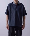 【SALE/50%OFF】j.n.r.d ハニカムポロシャツ ジュンレッド トップス ポロシャツ ネイビー グレー