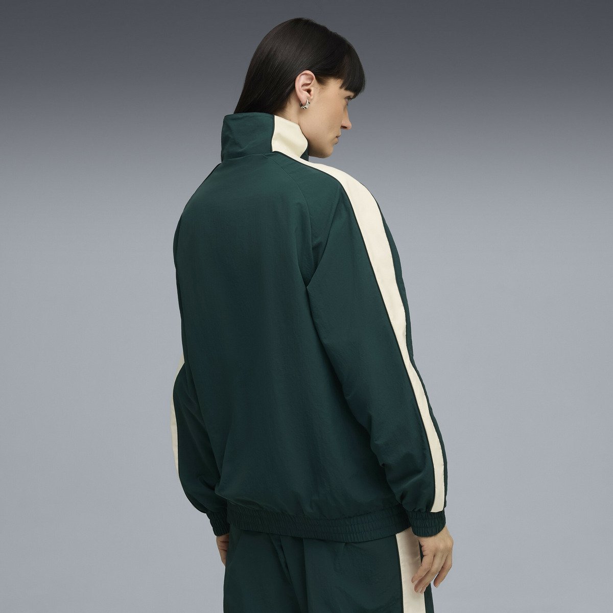 【SALE／30%OFF】PUMA ユニセックス T7 オーバーサイズド トラック ジャケット プーマ ジャケット・アウター その他のジャケット・アウター グリーン【送料無料】