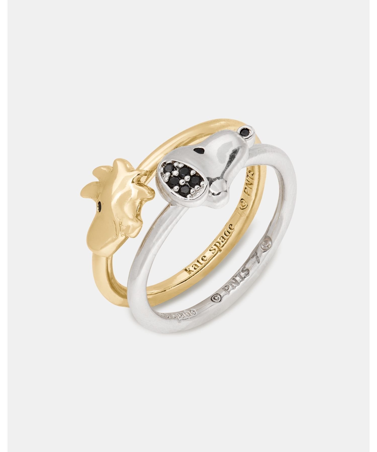 【SALE／40%OFF】kate spade new york スヌーピー リング セット ケイトスペードニューヨーク アクセサリー・腕時計 リング・指輪【送料無料】のサムネイル