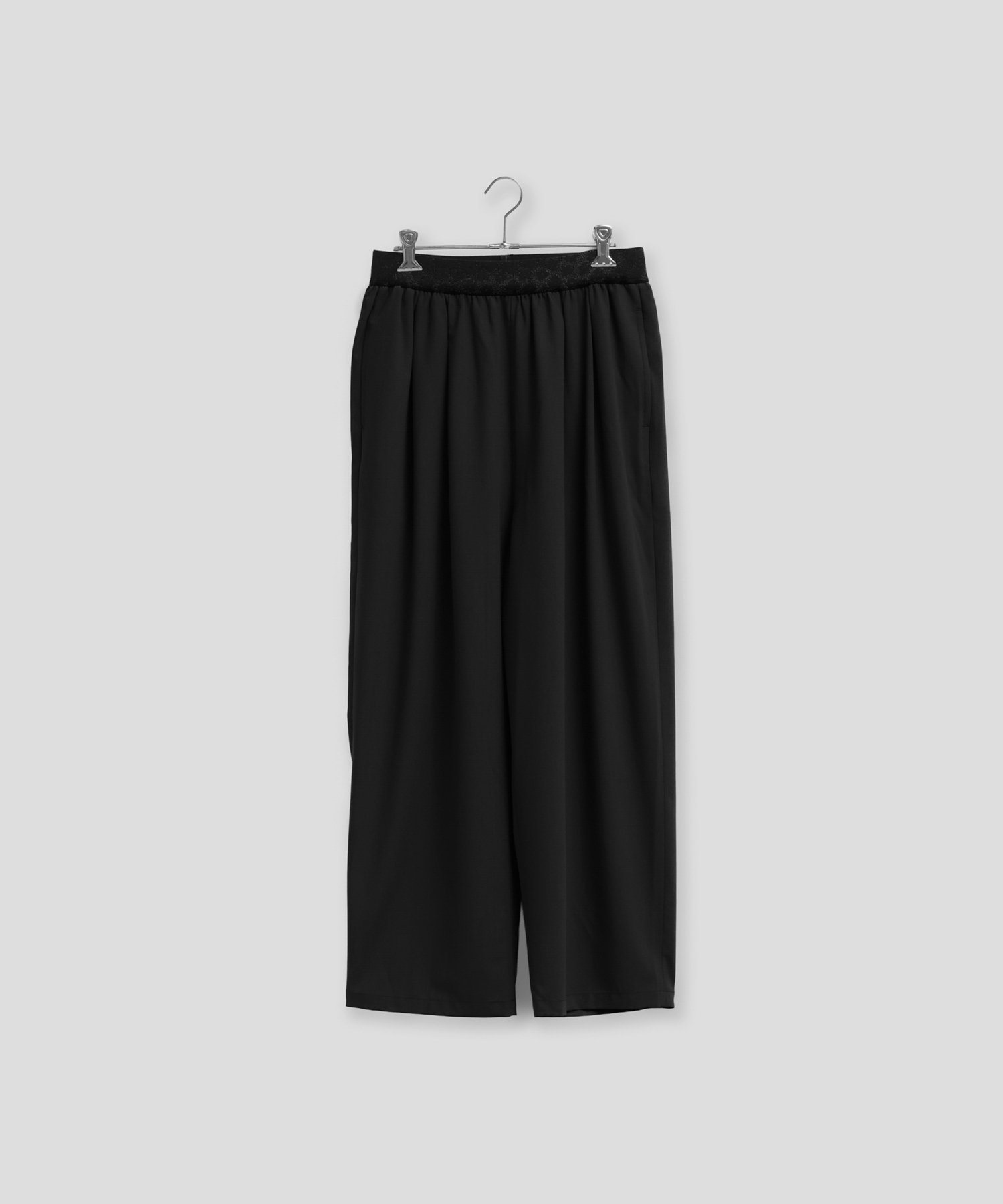 KELEN 「KELEN / ケレン」ジャガードゴムウエストパンツ ビーアパートメント パンツ その他のパンツ グレー ブラック ブラウン