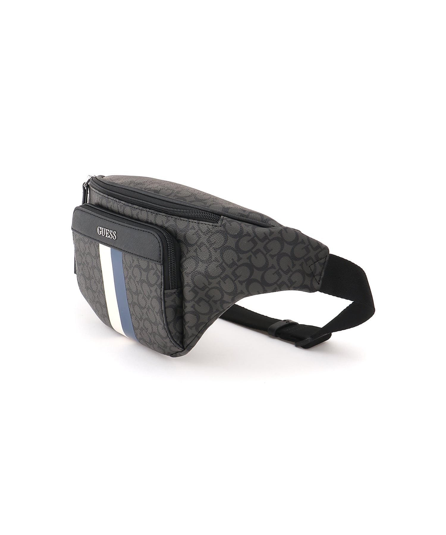 GUESS/(M)TURI Bum Bag ボディバッグ ウエストポーチ ゲス バッグ ボディバッグ・ウエストポーチ グレー ブラウン