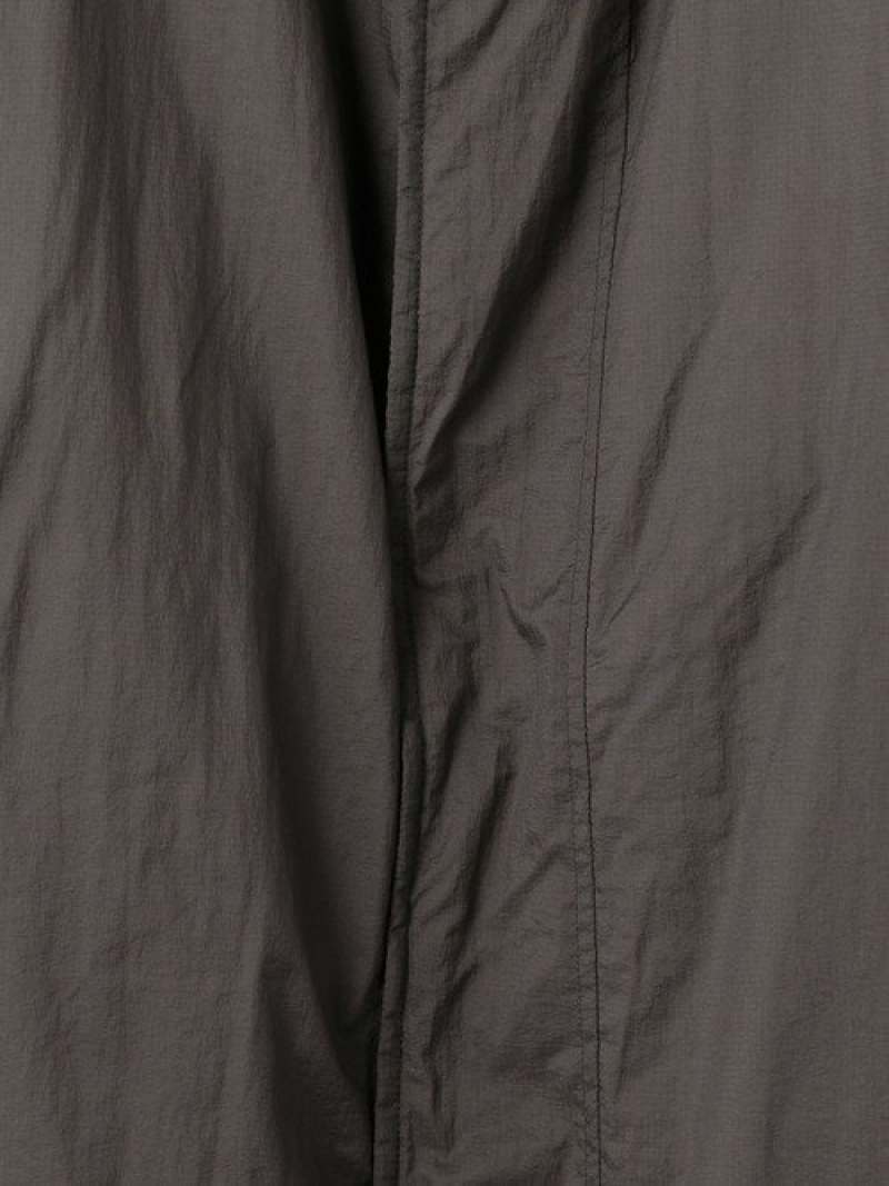 Padded Hooded Coat 1125-699-7547: Dark Grey