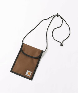 WISM 【CARHARTT WIP / カーハート ダブリューアイピー】COLLINS NECK POUCH ウィズム バッグ ショルダーバッグ ブラウン ブラック【送料無料】