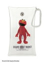 SESAME STREET MARKET フォトプリントクリアコインケース セサミストリートマーケット 財布・ポーチ・ケース ポーチ レッド パープル ブルー ...