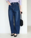 【SALE/17%OFF】ROPE' PICNIC 【ウエスト革命デニム】ウエストシェイプカービーデニム ロペピクニック パンツ ジーンズ・デニムパンツ ブルー...