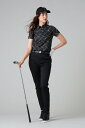 【SALE/70%OFF】St ANDREWS クロッシングロゴジャガード半袖ポロシャツ (WOMENS) セントアンドリュース トップス ポロシャツ ホワイト...