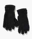 【SALE/30%OFF】AIGLE シェルパフリースグローブ エーグル ファッション雑貨 手袋 ブラック【送料無料】