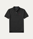 POLO RALPH LAUREN (ボーイズ 8才~20才)コットン メッシュ ポロシャツ ラルフローレン トップス ポロシャツ ブラック【送料無料】
