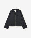 【SALE/30%OFF】Bshop Gymphlex | ポリエステルツイル フードジャケット WOMEN ビショップ ジャケット・アウター その他のジャケット・アウター ホワイト ブラック【送料無料】