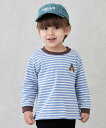 petit main 【プティプラ】BOYS長袖Tシャツ ナルミヤオンライン トップス カットソー・Tシャツ グレー ホワイト グリーン ブラウン ブルー ネイビー ベージュ