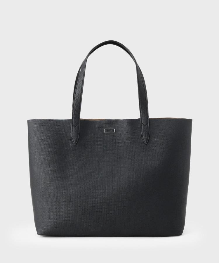 TAKEO KIKUCHI PUボンディングトート タケオキクチ バッグ トートバッグ ブラック オレンジ ブルー【送料無料】