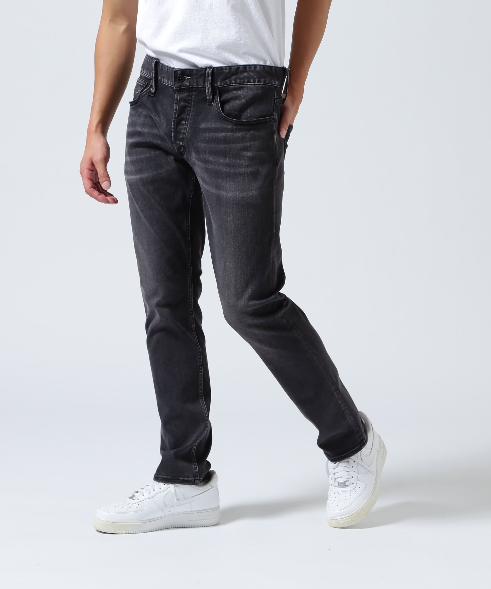 ROYAL FLASH DENHAM/デンハム/RAZOR FML BLK CS ロイヤルフラッシュ パンツ ジーンズ・デニムパンツ ブラック【送料無料】