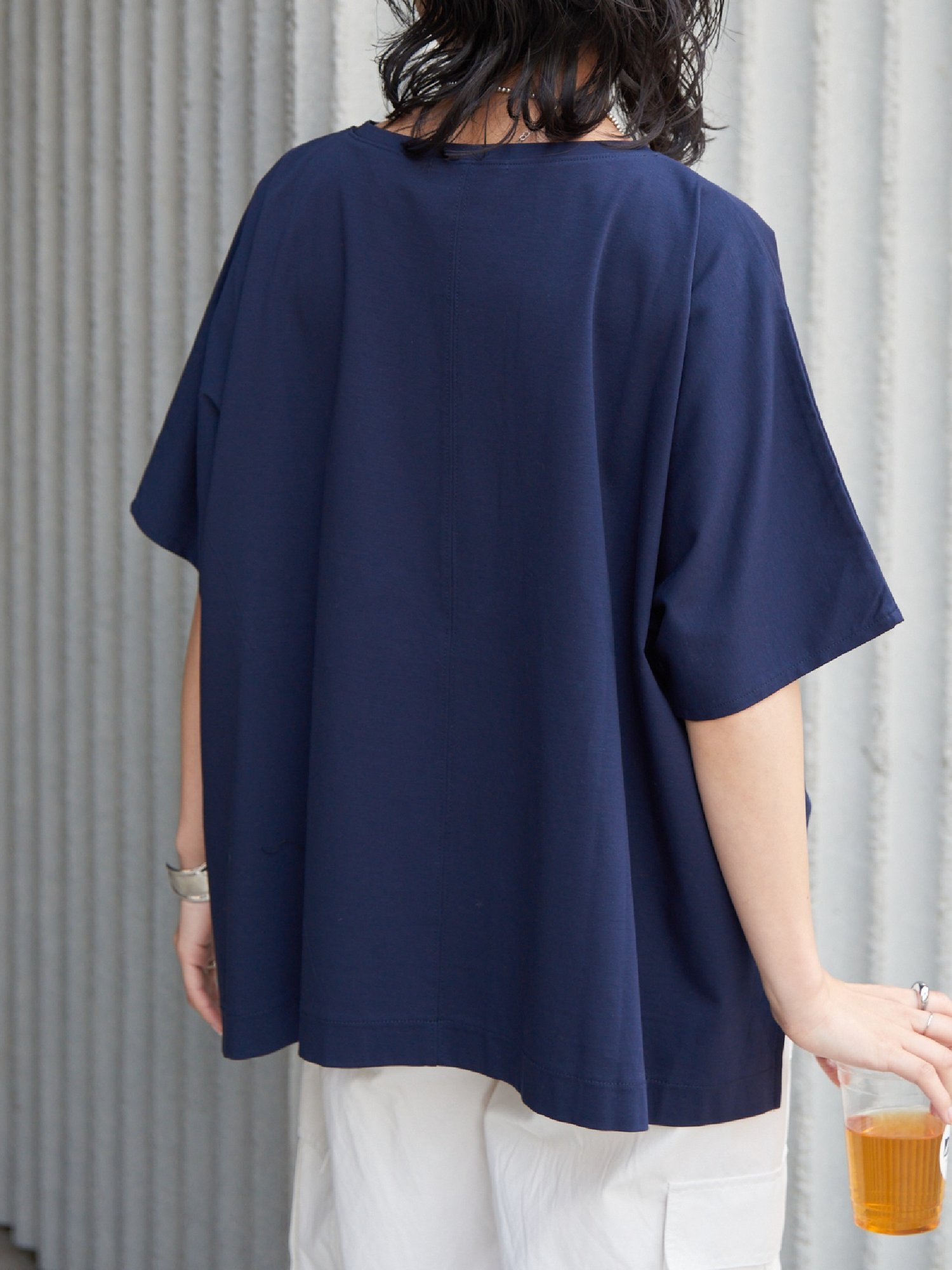 【SALE／50%OFF】COLONY 2139 スマートフレアTシャツ コロニー トゥーワンスリーナイン トップス キャミソール ホワイト ブラック ネイビーのサムネイル