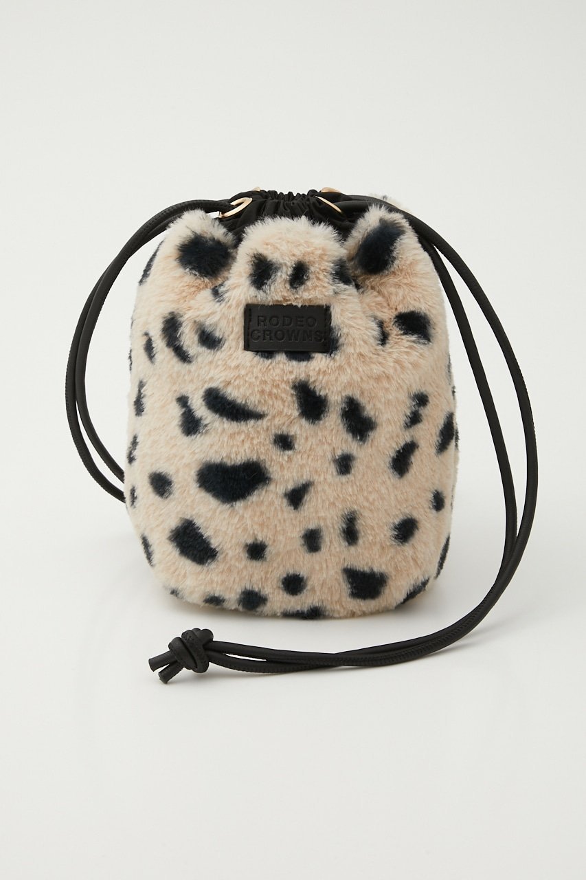 ロデオクラウンズ バッグ レディース 【SALE／30%OFF】RODEO CROWNS WIDE BOWL FAUX FUR BAG ロデオクラウンズワイドボウル バッグ その他のバッグ ホワイト グリーン オレンジ