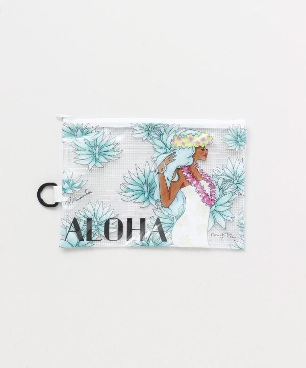 Maunaloa Mighty Su(マイティ・スー)レイクリアポーチS アミナコレクション 財布・ポーチ・ケース ポーチ レッド