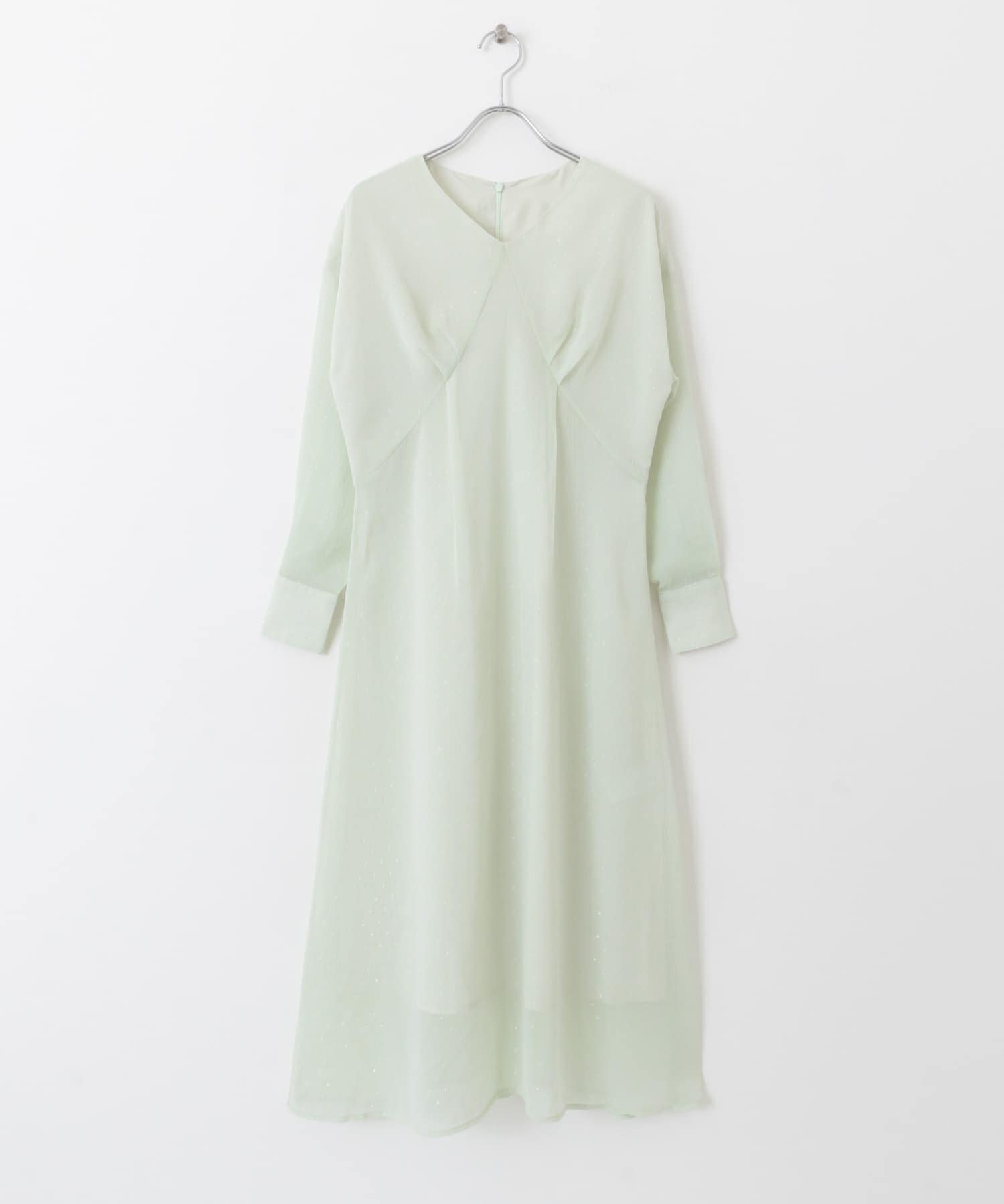 【SALE／60%OFF】SENSE OF PLACE ラメジャガードワンピース センス オブ プレイス ワンピース・ドレス ..