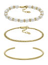 【SALE/40%OFF】FOSSIL Jewelry Bracelet Set JGFTSET1097 フォッシル アクセサリー・腕時計 ブレスレット・バング...