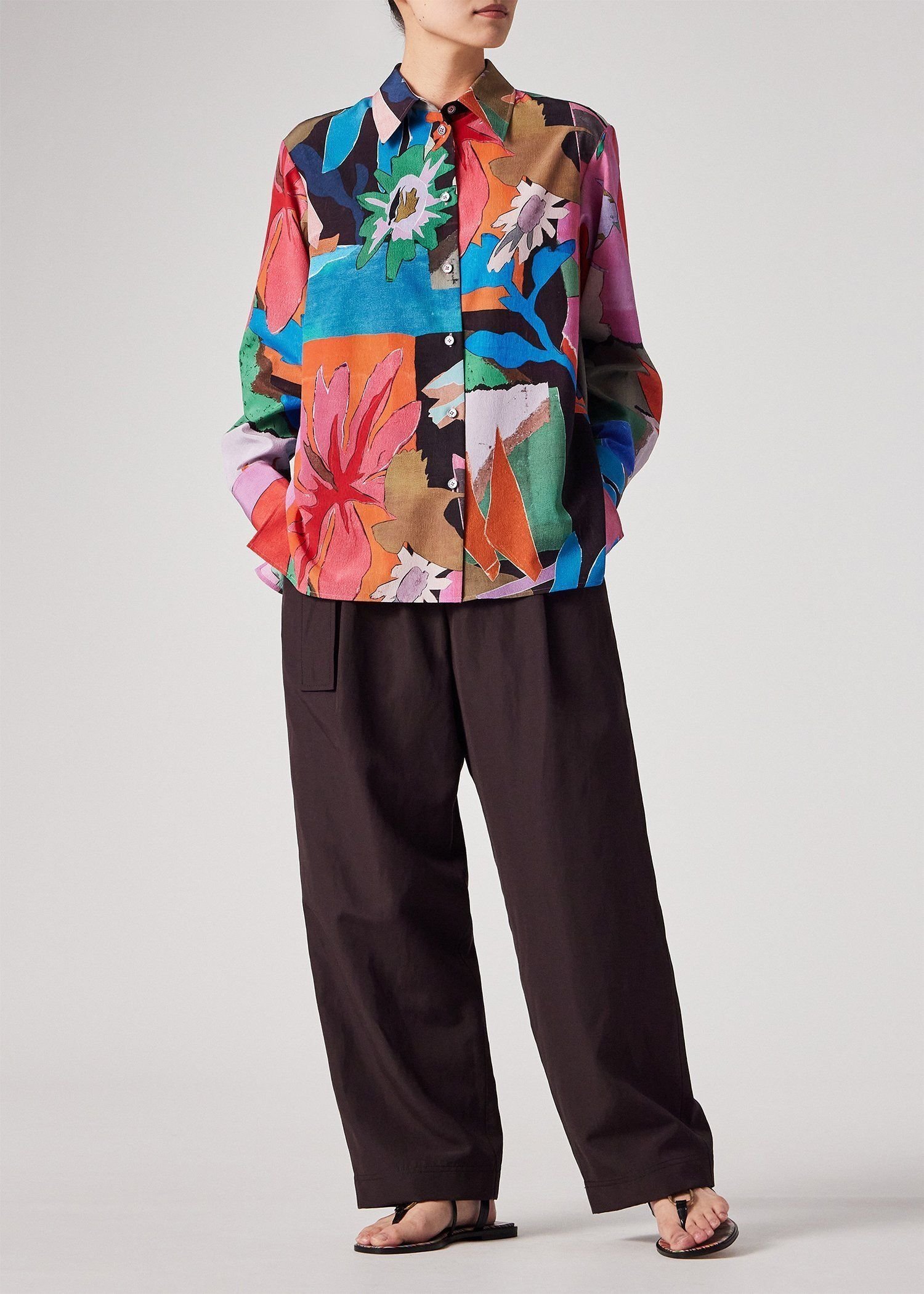 Paul Smith ウィメンズ "River Collage" シャツ ポール・スミス トップス シャツ・ブラウス【送料無料】
