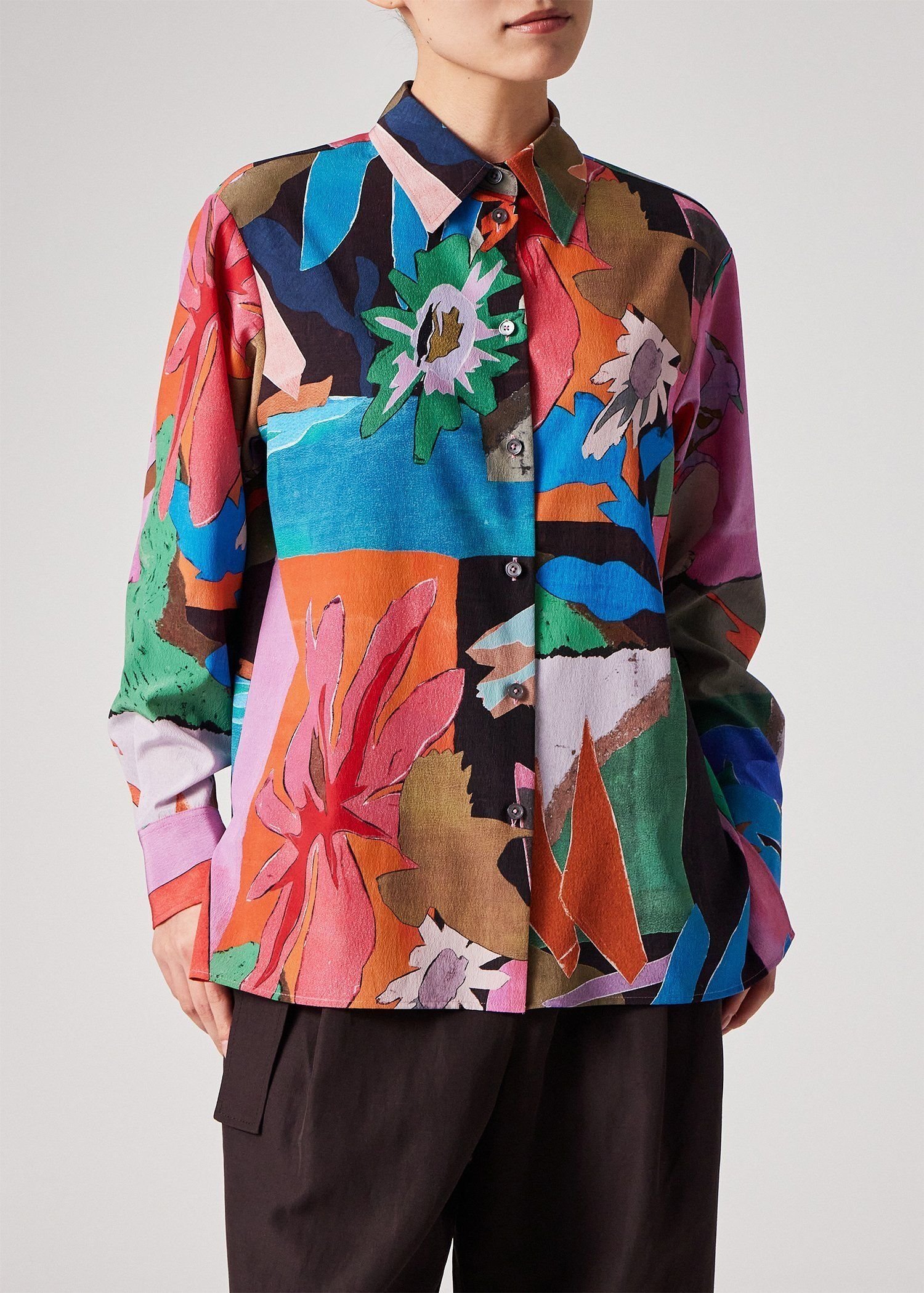 Paul Smith ウィメンズ "River Collage" シャツ ポール・スミス トップス シャツ・ブラウス【送料無料】