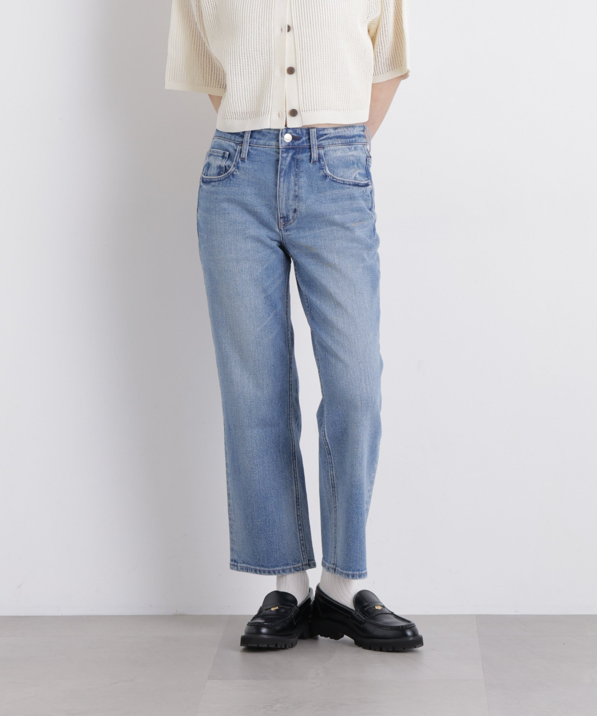 NANO universe Healthy DENIM/別注 Tallow Ankle ナノユニバース パンツ その他のパンツ ブルー