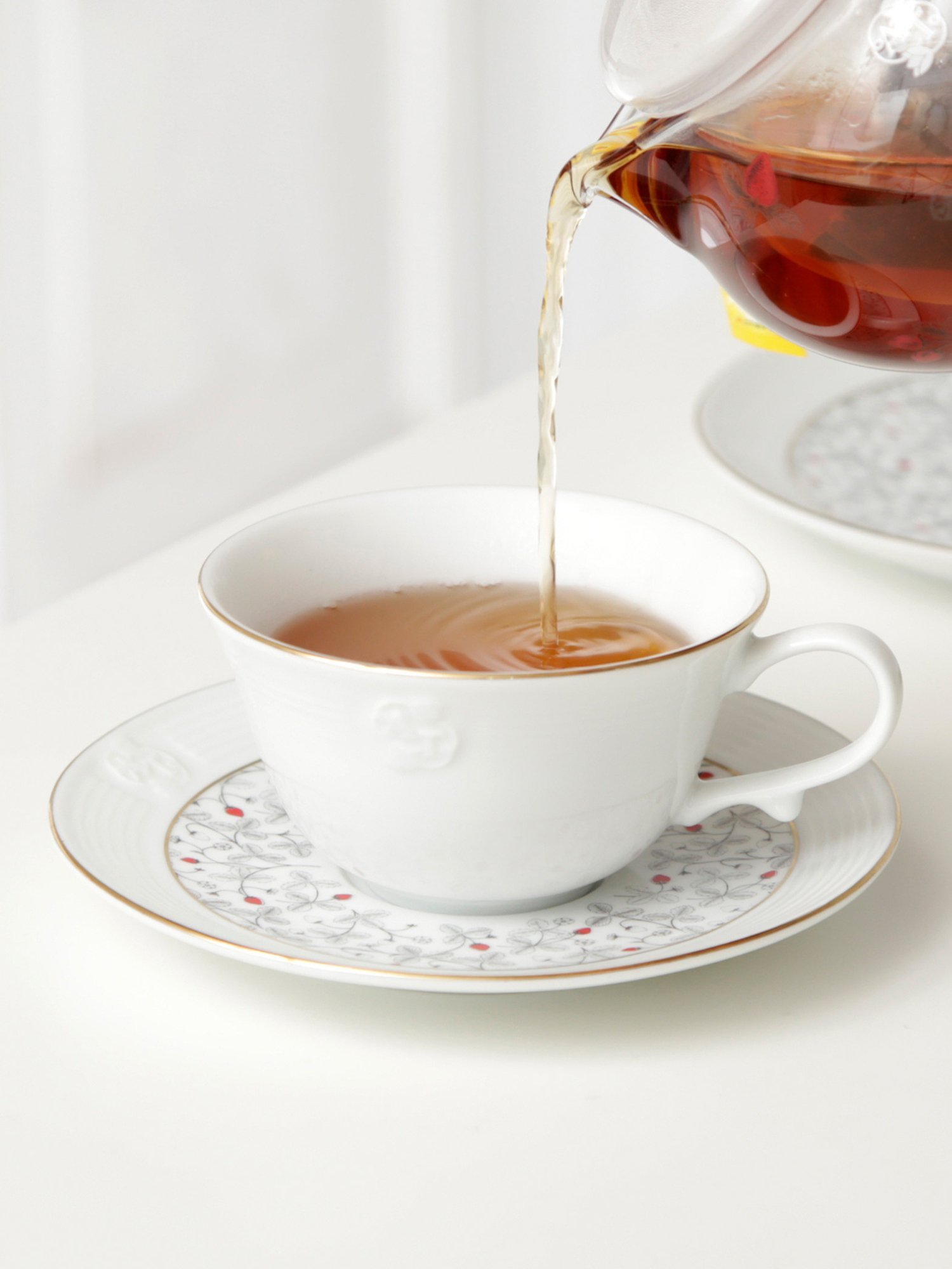 Afternoon Tea LIVING ストロベリーカップ&ソーサー/パラレル アフタヌーンティー・リビング 食器・調理器具・キッチン用品 その他の食器・調理器具・キッチン用品 ホワイト stylife-12897706 Rakuten Fashion サンプル画像3