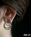 IRIS47 IRIS 47/vein layer pierce ヴェイン レイヤー ピアス 日本製 MADE IN JAPAN イリスフォーセブン セットアップセブン アクセサリー・腕時計 ピアス シルバー【送料無料】