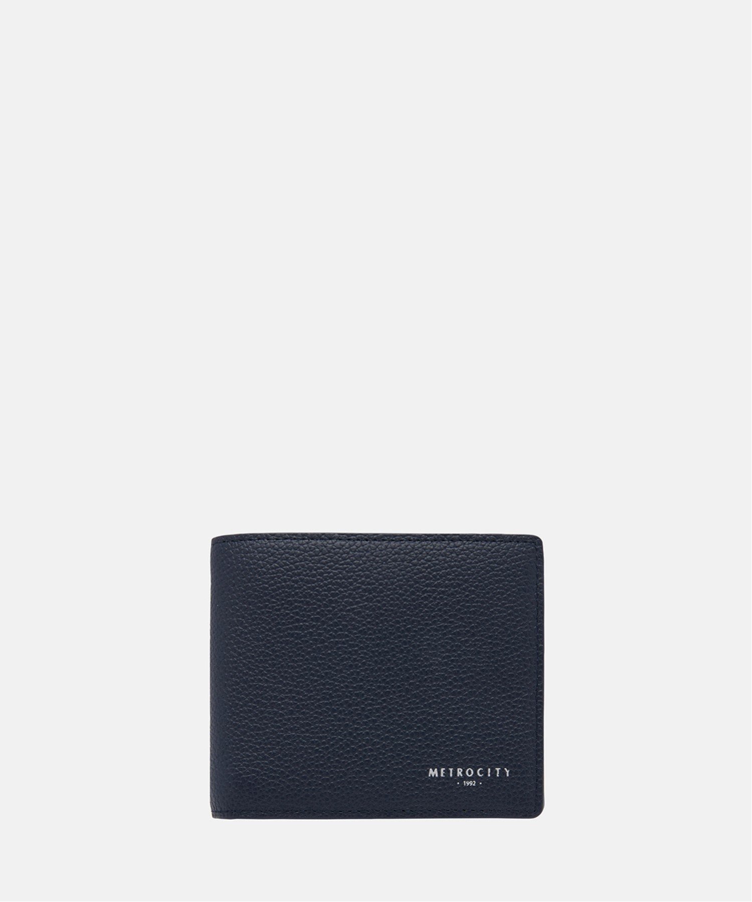 【SALE／60%OFF】METROCITY (M)メンズ 二つ折り財布 WALLET メトロシティ 財布・ポーチ・ケース 財布 ネイビー ベージュ【送料無料】