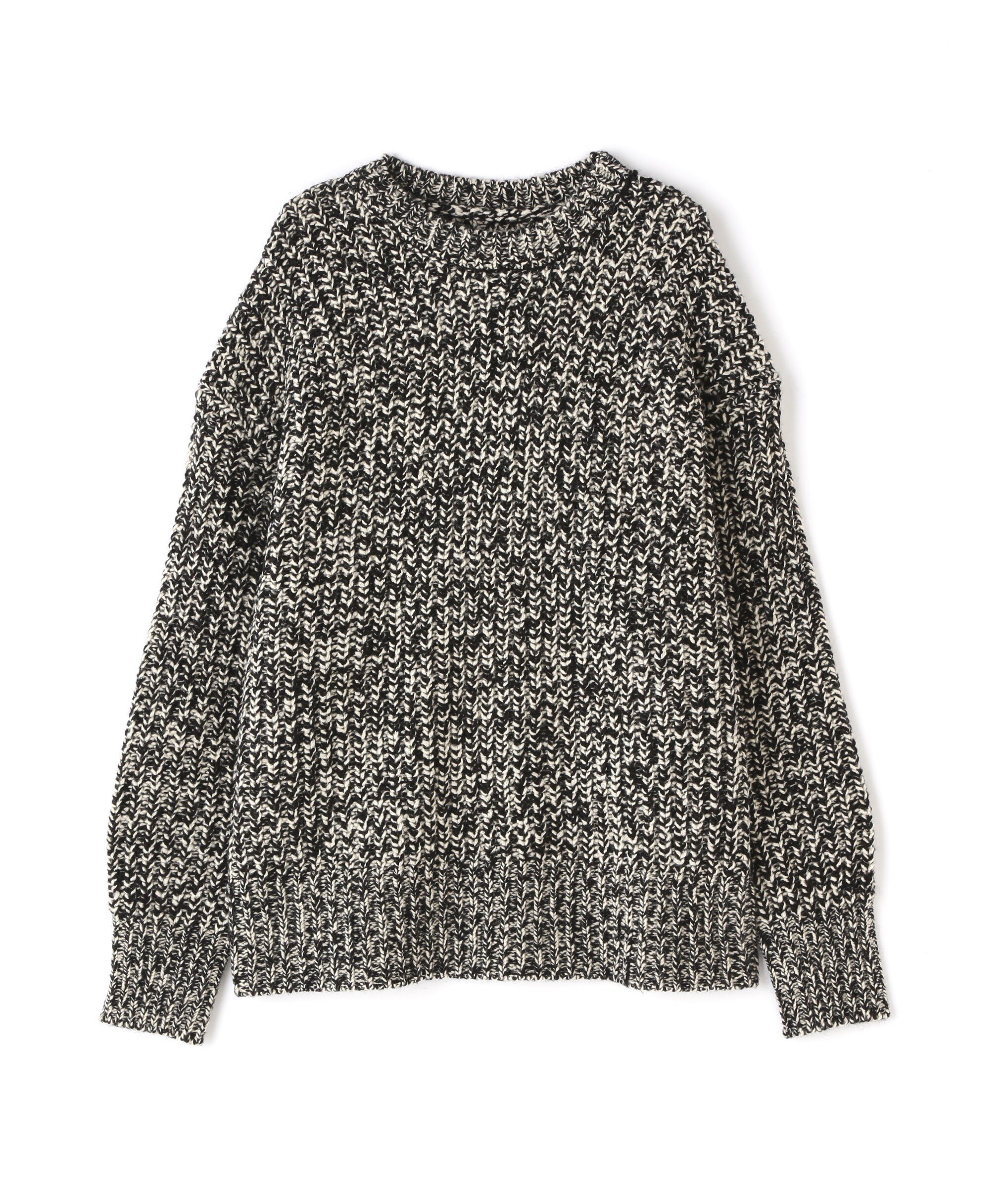 N. Natural Beauty Basic ローゲージメランジニット エヌ ナチュラルビューティーベーシック* トップス ニット オレンジ