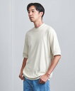 ユナイテッドアローズ 【SALE／50%OFF】UNITED ARROWS ＜Camoshita＞ モックネック Tシャツ ユナイテッドアローズ アウトレット トップス カットソー・Tシャツ ホワイト グレー【送料無料】