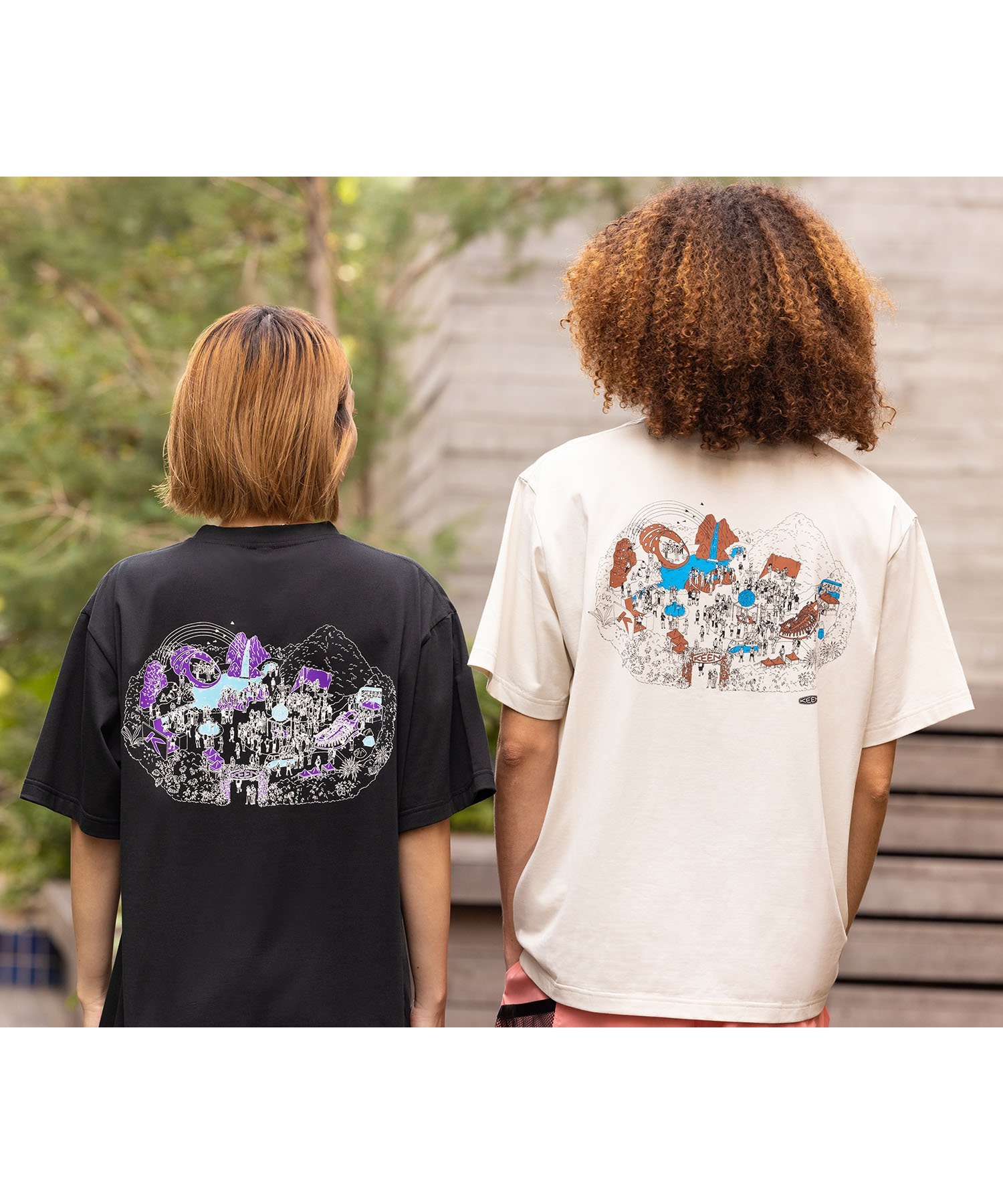 【SALE／30%OFF】KEEN HARVEST PARK TEE ユニセックス ハーベスト パーク ティー キーン トップス カットソー・Tシャツ ホワイト【送料無料】
