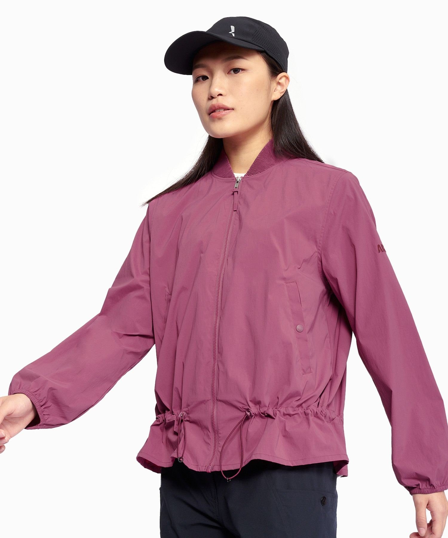 【SALE／30%OFF】AIGLE UVカット 撥水 ライトウェイト ナイロンボンバージャケット / MA-1 エーグル ジャケット・アウター ナイロンジャケット【送料無料】
