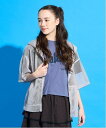 【SALE/50%OFF】POM PONETTE AMI 【AMI】ダンボールメッシュパーカ×Tシャツセット ナルミヤオンライン トップス アンサンブル グレー...