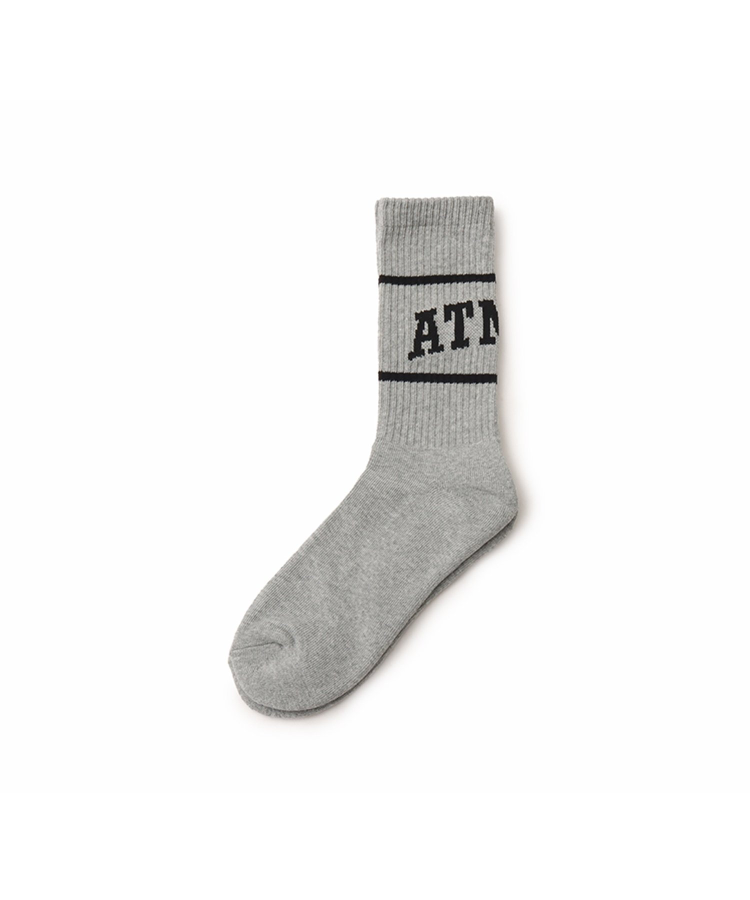 atmos atmos College Logo Line Socks GRAY アトモス 靴下・レッグウェア 靴下 グレー