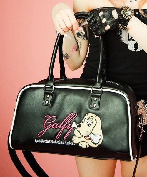 SELECT BRANDS GALFY/ガルフィー プチ家出BAG ジャックローズ バッグ トートバッグ ブラック ピンク