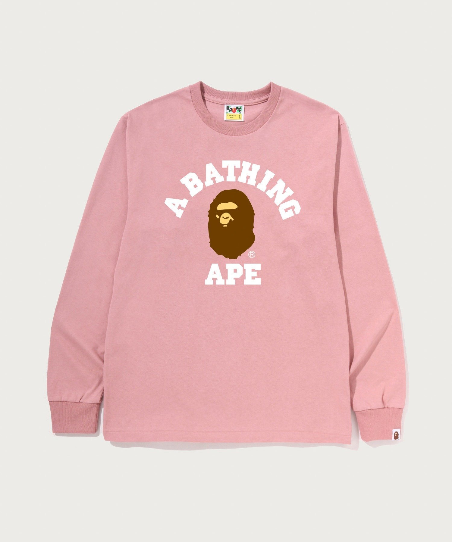 楽天市場】a bathing ape tシャツ（カラーピンク）（メンズ