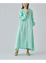 【SALE/60%OFF】HOUSE OF LOTUS ボタニカルダイフレアシャツワンピース ハウス オブ ロータス ワンピース・ドレス シャツワンピース ホワ...