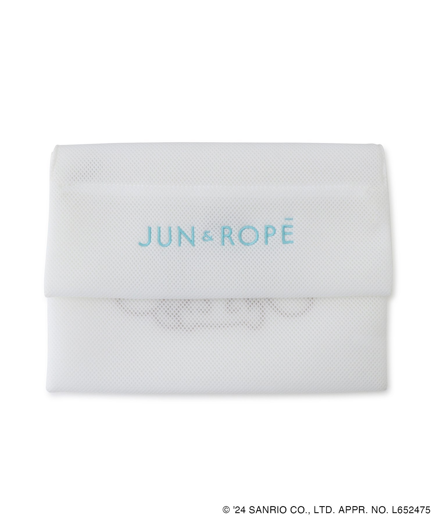 JUN&ROPE' 【シナモロールコレクション】2つ折りポーチ ジュンアンドロペ 財布・ポーチ・ケース ポーチ ホワイト【送料無料】