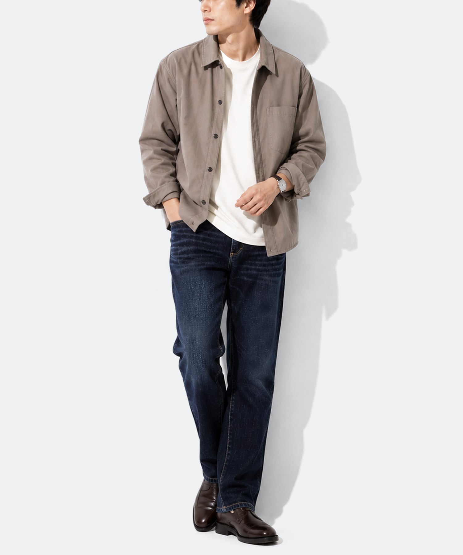 JEANISM EDWIN Jeanism Produced by EDWIN ジーンズ メンズ ストレッチ デニム スリム テーパード マルカワ パンツ ジーンズ・デニムパンツ ブルー