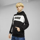 【SALE/50%OFF】PUMA ボーイズ ESS ブロック フーディ TR B 120-160cm プーマ トップス スウェット・トレーナー ブラック