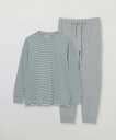 MACKINTOSH PHILOSOPHY 【WEB限定】天竺細ボーダー&無地 パジャマ マッキントッシュ フィロソフィー 福袋・ギフト・その他 その他 ネイビ...