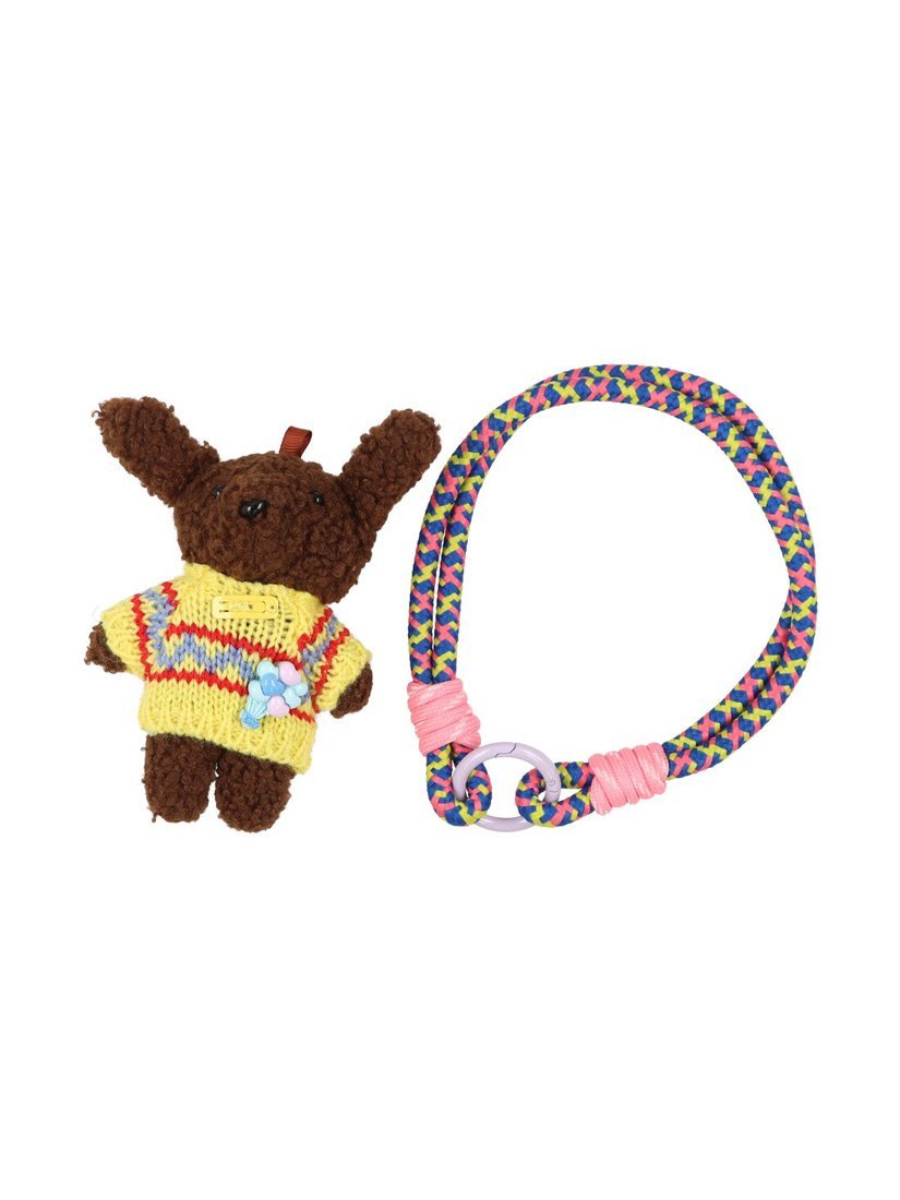 【SALE／60%OFF】cache cache カシュカシュ cachecache / クマロープハンドルチャーム アンビリオン ファッション雑貨 チャーム・キーチェーン