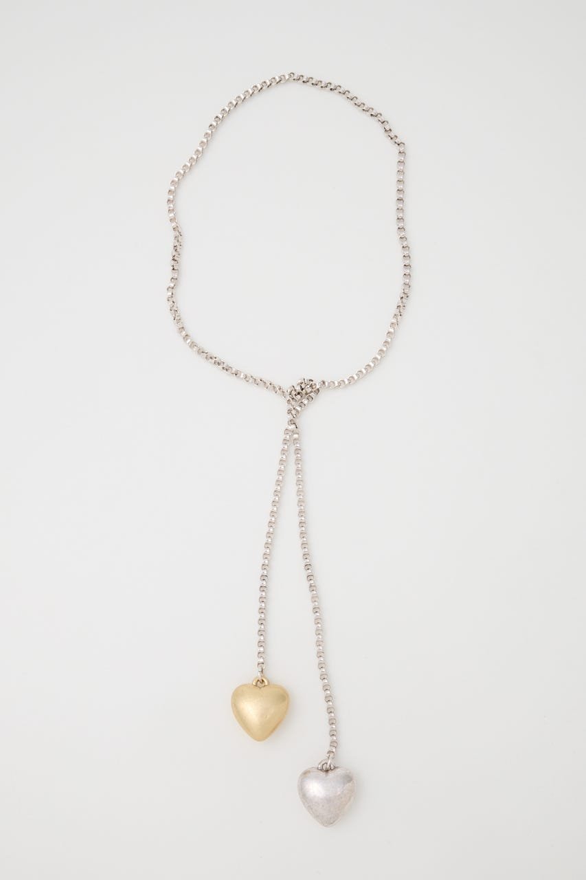 【SALE／30%OFF】MOUSSY DOUBLE HEART ネックレス マウジー アクセサリー・腕時計 ネックレス