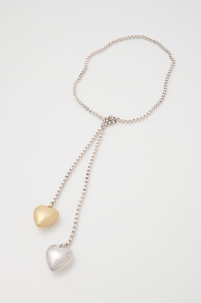 【SALE／30%OFF】MOUSSY DOUBLE HEART ネックレス マウジー アクセサリー・腕時計 ネックレス