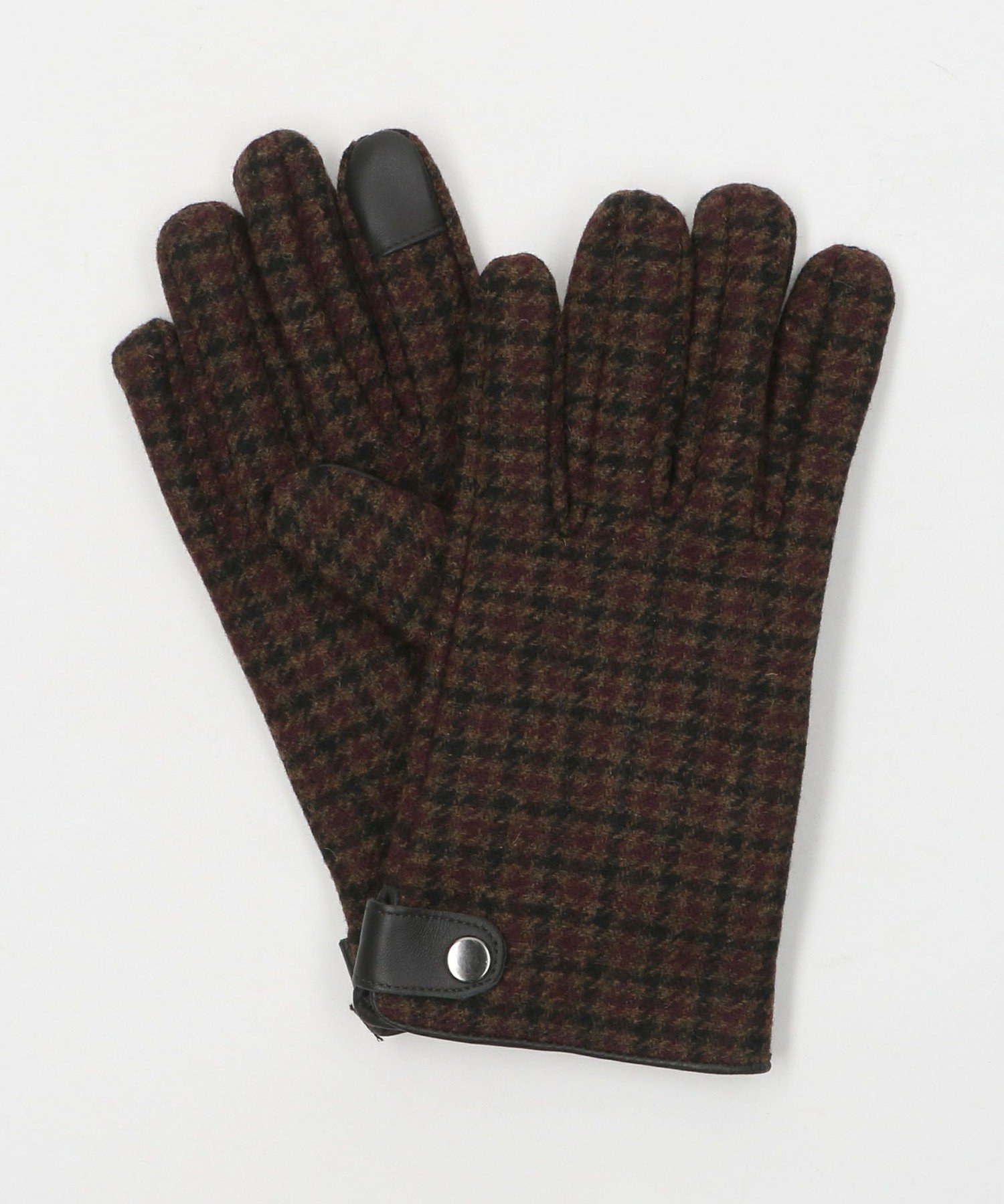 【SALE／30%OFF】UNITED ARROWS green label relaxing モダン ガンクラブ グローブ -タッチスクリーン対応- ユナイテッドアローズ アウトレット ファッション雑貨 手袋 ブラウン【送料無料】
